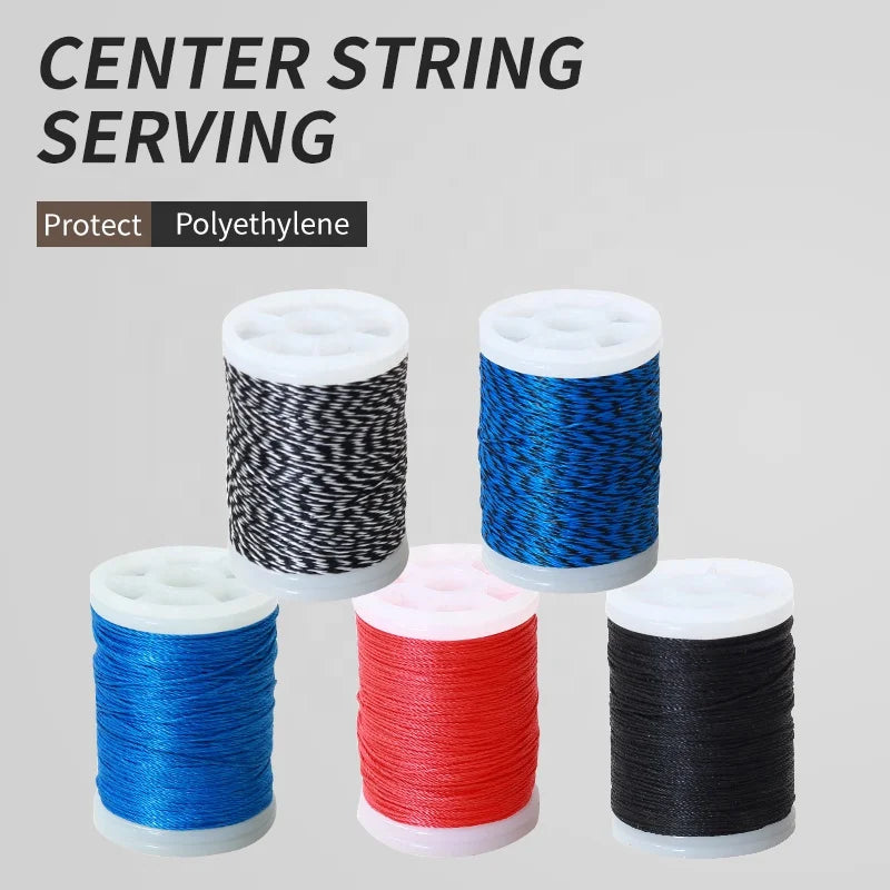 Light Gray SPG Bowstring Serving Thread — Polyethylene Archery String Protector SPG