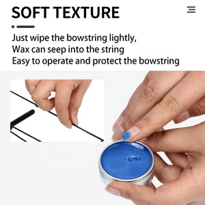 Dark Slate Gray SPG Bowstring Wax – Beeswax for Recurve & Compound Bow Strings SPG