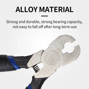 Lavender SPG Brass Buckle Clip Pliers – Portable Archery String Clamp Tool SPG