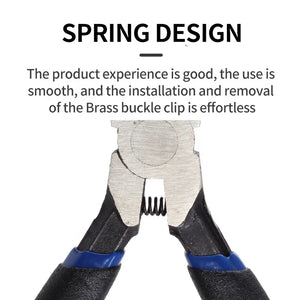 Dark Slate Gray SPG Brass Buckle Clip Pliers – Portable Archery String Clamp Tool SPG