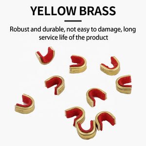 Snow SPG Brass Buckle Clip – Bow String Nocking Point Accessory SPG