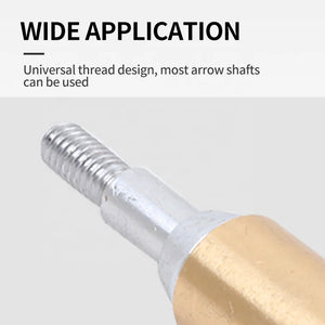 Antique White SPG Brass Whistle Broadhead – 6.2mm Screw-in Arrow Point SPG