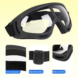 Dark Slate Gray SPG CS-X400 Protective Goggles — Anti-Fog Outdoor Eye Protection Gear SPG