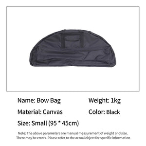 Dark Slate Gray SPG Canvas Bow Bag – Large & Small Recurve Bow Case SPG
