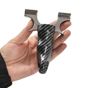Rosy Brown CarbonBlade Stainless Steel Slingshot MARKSMAN