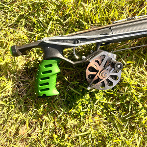 Black Carbon Fiber Diving Speargun Set with Reel System ā Professional Spear Fishing Gun for Underwater Diving MARKSMAN