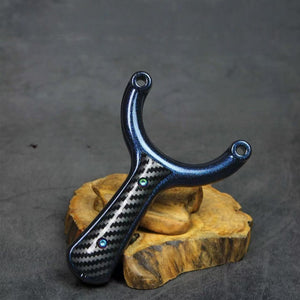 Dim Gray CarbonNova Resin Slingshot INDIAN SLINGSHOT