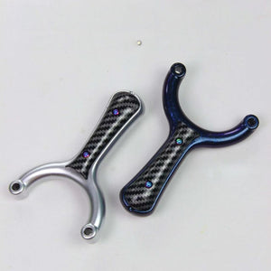 Light Gray CarbonNova Resin Slingshot INDIAN SLINGSHOT