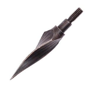Dark Slate Gray SPG Carbon Steel Arrow Broadhead – 100 Grain Durable Archery Arrow Tip SPG