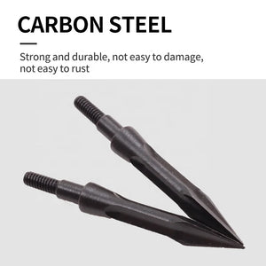 Lavender SPG 130-Grain Carbon Steel Screw-In Arrow Tip (Broadhead Style) —Black SPG