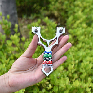 Olive Drab ChargeWing Alloy Slingshot MARKSMAN