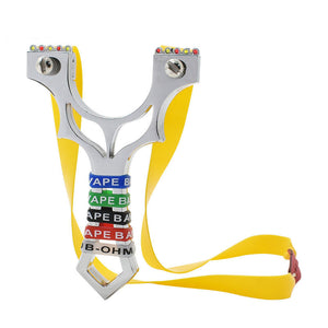 Light Gray ChargeWing Alloy Slingshot MARKSMAN