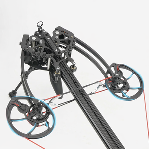 White Smoke BAT Compound Bow with Composite Fiber Limbs, Iron Sights and Adjustable 40ā80 lbs Draw Weight for Outdoor Recreational Sports INDIAN SLINGSHOT