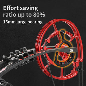 Dark Slate Gray SPG Compact Dual-Purpose Compound Bow — 17.5" ATA, 45–70lbs SPG