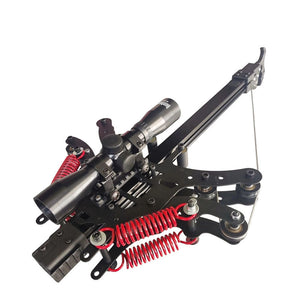 White Smoke SteelPulse X Super Strong Composite Steel Ball Bow ā Compact Outdoor Practice Tool INDIAN SLINGSHOT