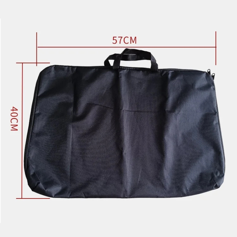 Single Layer Composite Bow Storage Bag with Dual Zipper & Carry Handle