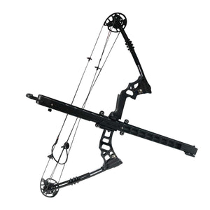 White Smoke Compound Bow Accessory Rail with Metal Construction – 87 cm INDIAN SLINGSHOT