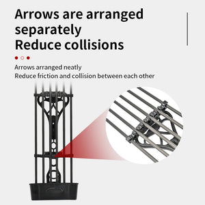 Lavender SPG Compound Bow Arrow Quiver – 6-Arrow Quick Detach Design SPG