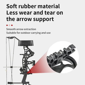 Lavender SPG Compound Bow Arrow Quiver – 6-Arrow Quick Detach Design SPG