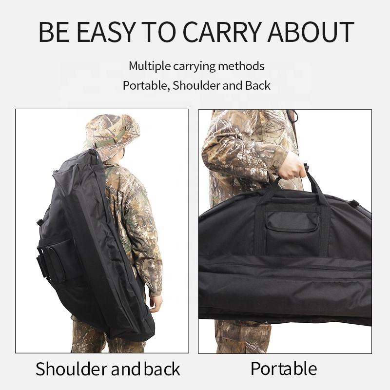 White Smoke JX81 Archery Compound Bow Bag for Protective Equipment INDIAN SLINGSHOT