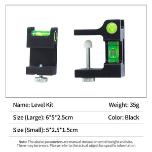 Dark Slate Gray SPG Compound Bow Level Tool | Precision Tuning Accessory SPG