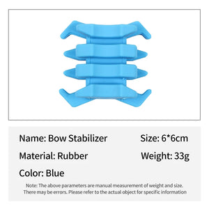 White Smoke SPG Compound Bow Limb Stabilizer – Rubber Vibration Absorber for Compound Bows SPG