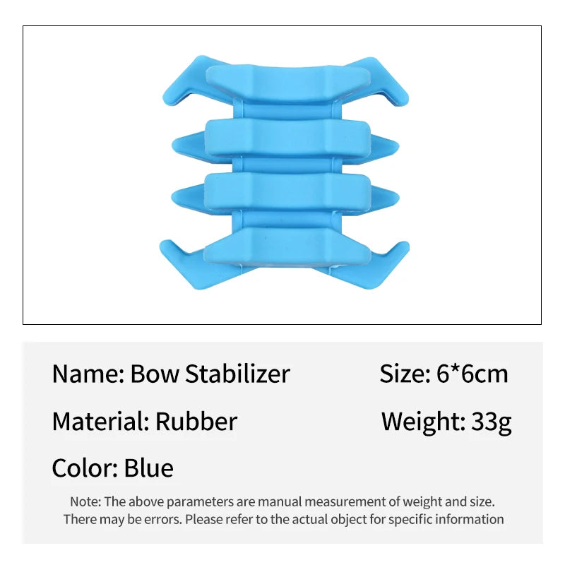 White Smoke SPG Compound Bow Limb Stabilizer – Rubber Vibration Absorber for Compound Bows SPG