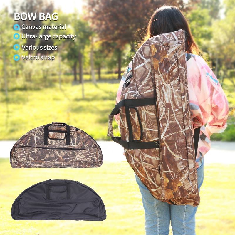Tan JX81 Archery Compound Bow Bag for Protective Equipment INDIAN SLINGSHOT