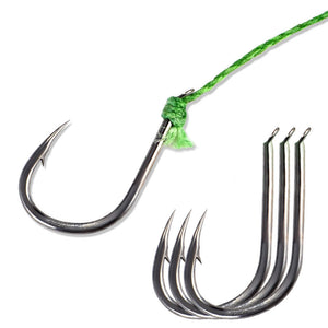 White Smoke 4Pcs Copper Spring Bait Feeder Cage with Hooks – Portable Fishing Accessory MARKSMAN