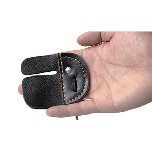 Rosy Brown JX108H Archery Cow Leather Finger Tab Good for Recurve Bow INDIAN SLINGSHOT