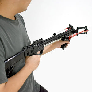 Beige Marksman RS-X7 V3 Powerful Slingshot Crossbow With Fishing Combo Pack for Fishing and Target Game MARKSMAN