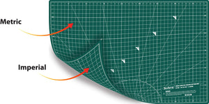 Dark Slate Gray DUVERRA Professional Cutting Mat A3 Self-Healing 5 Layers Double Sided Durable Non-Slip PVC - Imperial - Inchs / Metric - cm/mm – 17 Inch x 11 Inch / 44cm x 29 cm – Carnation Pink/Royal Purple/Black/Grey DUVERRA