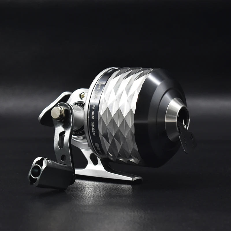 Black DIAMOND DRIFT Premium Deep Water Fishing Reel – Heavy Duty Metal Body, Anti-Explosion Line System MARKSMAN