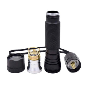 White Smoke Detachable Red & Green Laser Flashlight Sight for Outdoor Use MARKSMAN