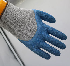 Gray Professional Diving Gloves Cut Level A5 Puncture Resistant Lobster & Spearfishing Gloves INDIAN SLINGSHOT