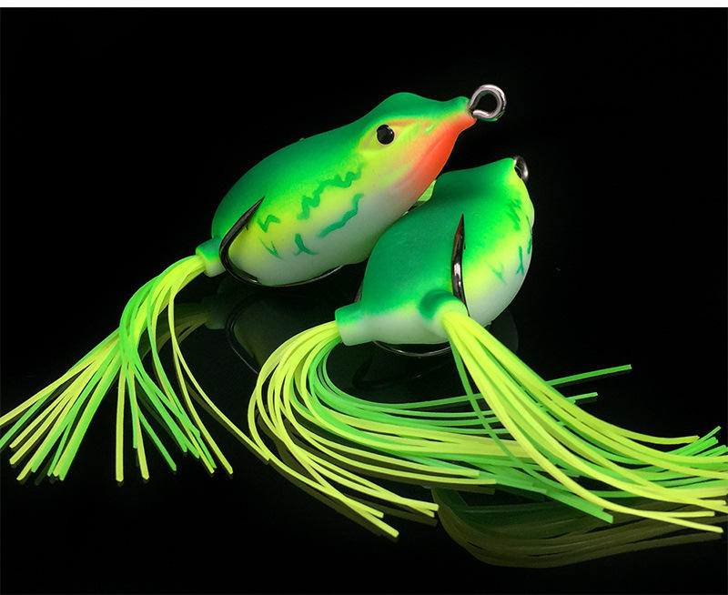 Dark Khaki PVC Double Hook Green Bird Bait MARKSMAN