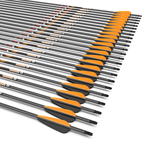 Black Sanlida® Dragon 8 Compound Carbon Arrows 24pcs SANLIDA