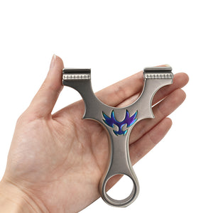 Rosy Brown Dragon Glow ā High Quality Stainless Steel Slingshot for Shooting and outdoor Sports INDIAN SLINGSHOT