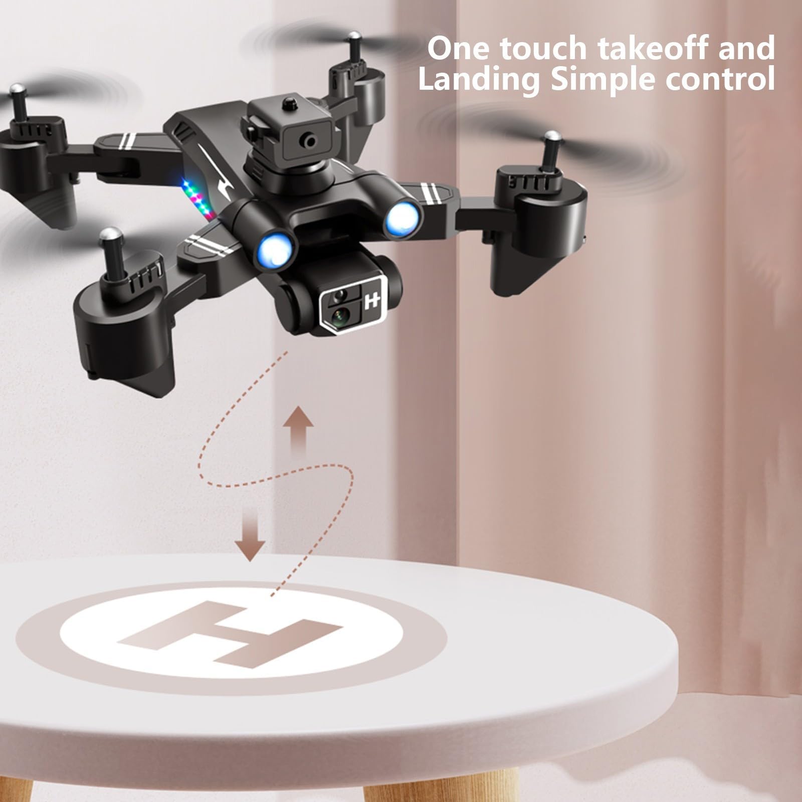 Gray S10 8K RC Drone With Camera, HD FPV Live Video, Gravity Control, Altitude Hold, Headless Mode, Waypoint Function, Foldable RC Quadcopter For Kids And Adults INDIAN SLINGSHOT