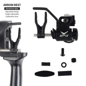 Dark Slate Gray SPG Drop Away Arrow Rest – Aluminium Alloy Adjustable for Compound Bow SPG