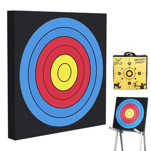Dark Slate Gray SPG EVA Archery Target Board 50×50×5cm | High-Density Foam Block SPG