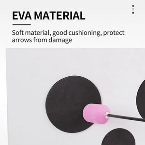 Lavender SPG EVA Foam Archery Five-Spot Target | Durable & Portable SPG