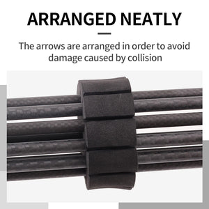 White Smoke SPG EVA Foam Arrow Rack Holder – 12 Arrow Storage Round Separator SPG