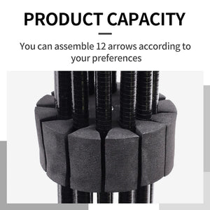 White Smoke SPG EVA Foam Arrow Rack Holder – 12 Arrow Storage Round Separator SPG