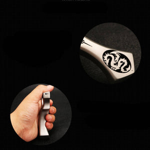 Tan EuDemons Reverse Curve Fast Press Screw Slingshot MARKSMAN