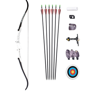 Dark Slate Gray Junxing F158 Recurve Bow for Target Shooting and Games INDIAN SLINGSHOT