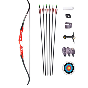 Dark Slate Gray Junxing F158 Recurve Bow for Target Shooting and Games INDIAN SLINGSHOT