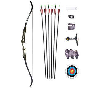 Light Gray Junxing F158 Recurve Bow for Target Shooting and Games INDIAN SLINGSHOT