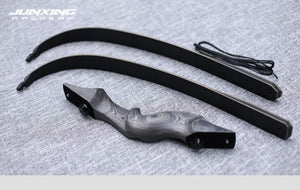 Gray Junxing F171 Recurve Bow for Outdoor Games INDIAN SLINGSHOT