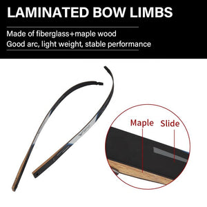 Light Gray SPG F2 Right-Handed Takedown Recurve Bow – 68 Inch Metal Riser with Maple Limbs & Full Archery Set SPG